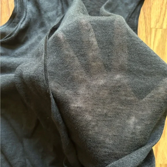 Women’s Theory Black Sheer Sleeveless Top/Blouse. Sz Small - Picture 8 of 8